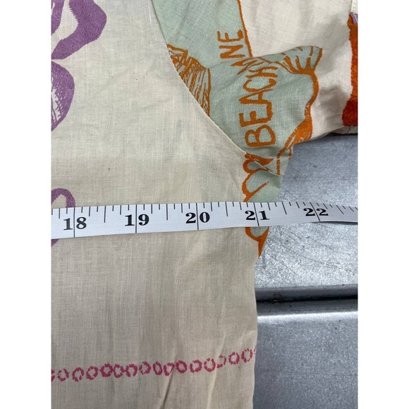 BDG Urban Outfitters Del Rey Souvenir Button Down Shirt Womens XS Boho Top - Picture 4 of 7